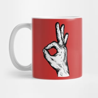 hand ok Mug